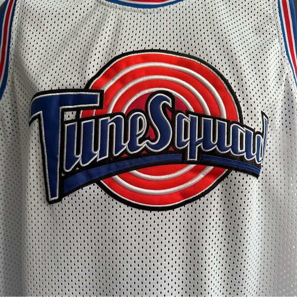 Space Jam 1996 Tune Squad White Bugs Bunny Headgear Classics Jersey XL Read Desc - Picture 2 of 12